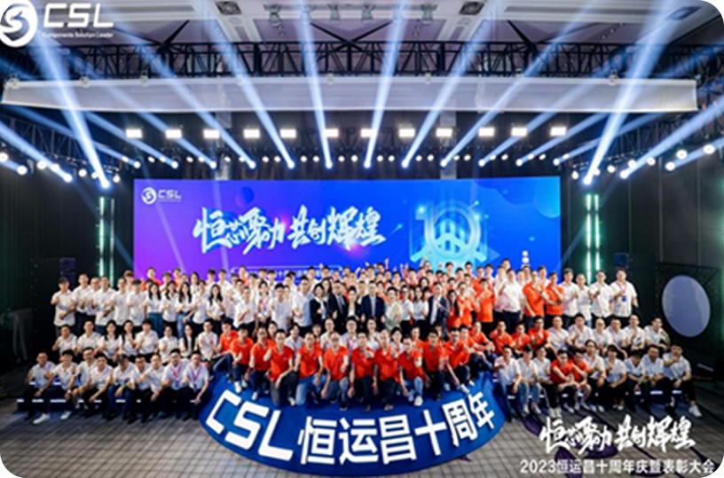 恒运昌十周年庆表彰大会